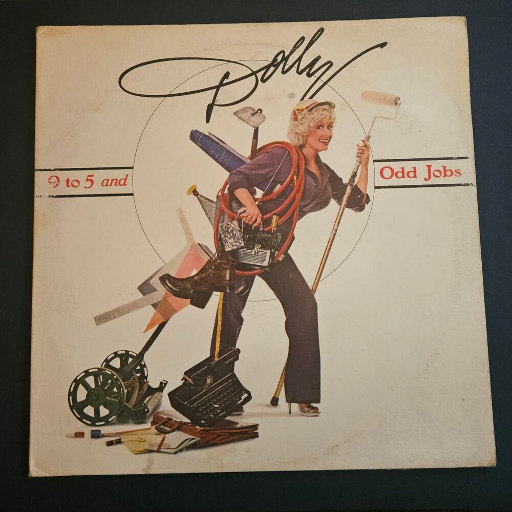 Dolly Parton 9 to 5 Odd Jobs Original Vinyl Record Album